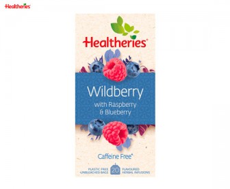 Healtheries 贺寿利 野莓覆盆子蓝莓无咖啡因水果茶 20小包/盒
